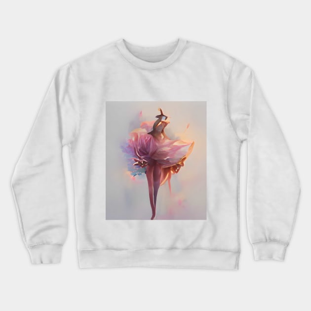 Ballerina Releve Crewneck Sweatshirt by Somnio